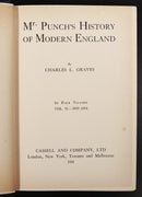 1921 4vol Mr Punch's History Of Modern England Antique British History Book Set-12