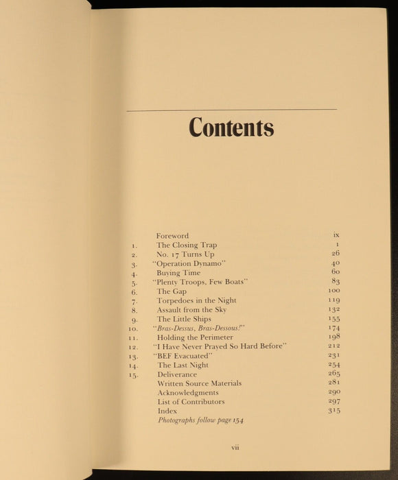 The Miracle Of Dunkirk by Walter Lord 1983 British Military History Book WW2