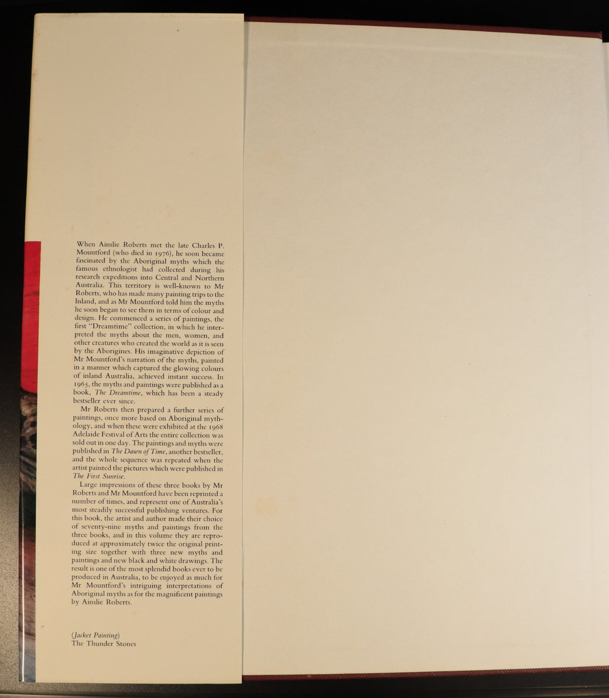 1983 The Dreamtime Book Australian Aboriginal Myths & Art Book LARGE F ...