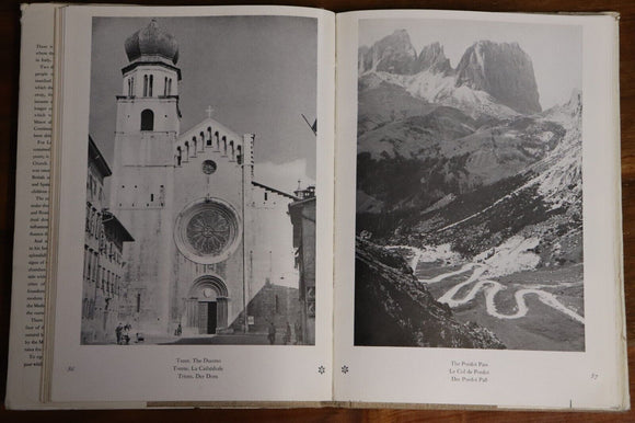 c1961 Italy: A Book Of Photographs Vintage Italian Photographic History Book