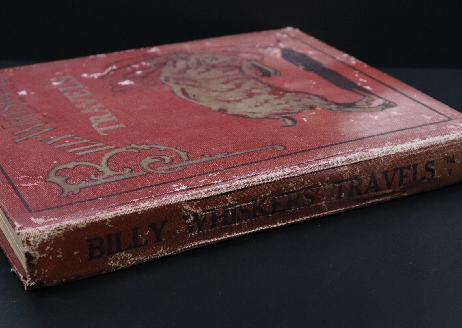 1907 Billy Whiskers' Travels by F.G. Wheeler Antique American Children's Book