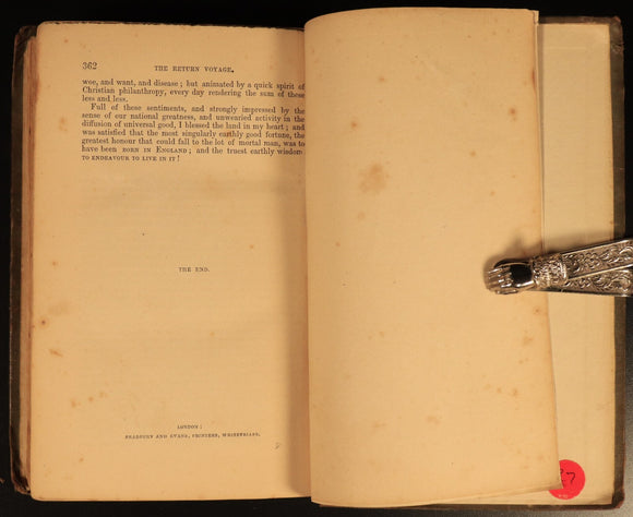 1845 Australia: Historical etc. by R. Howitt Antiquarian Australian History Book