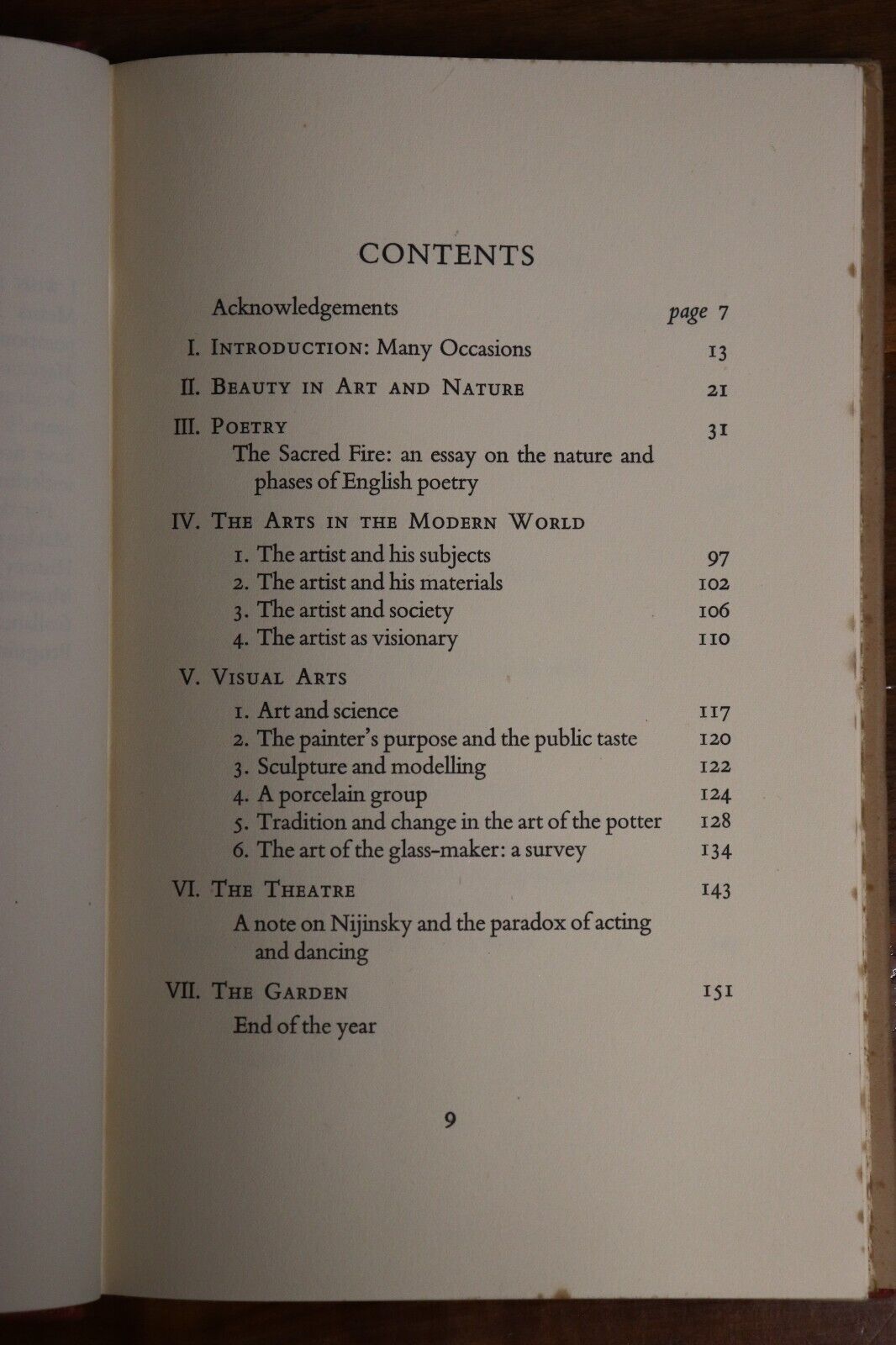 1949 Many Occasions: Art Appreciation by WB Honey Antique British Art Book