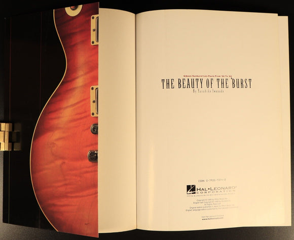The Beauty Of The Burst Les Paul 1998 1st Edition Gibson Electric Guitar Book