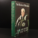 1970 Measure Of The Years by Robert Gordon Menzies Australian History Book-1