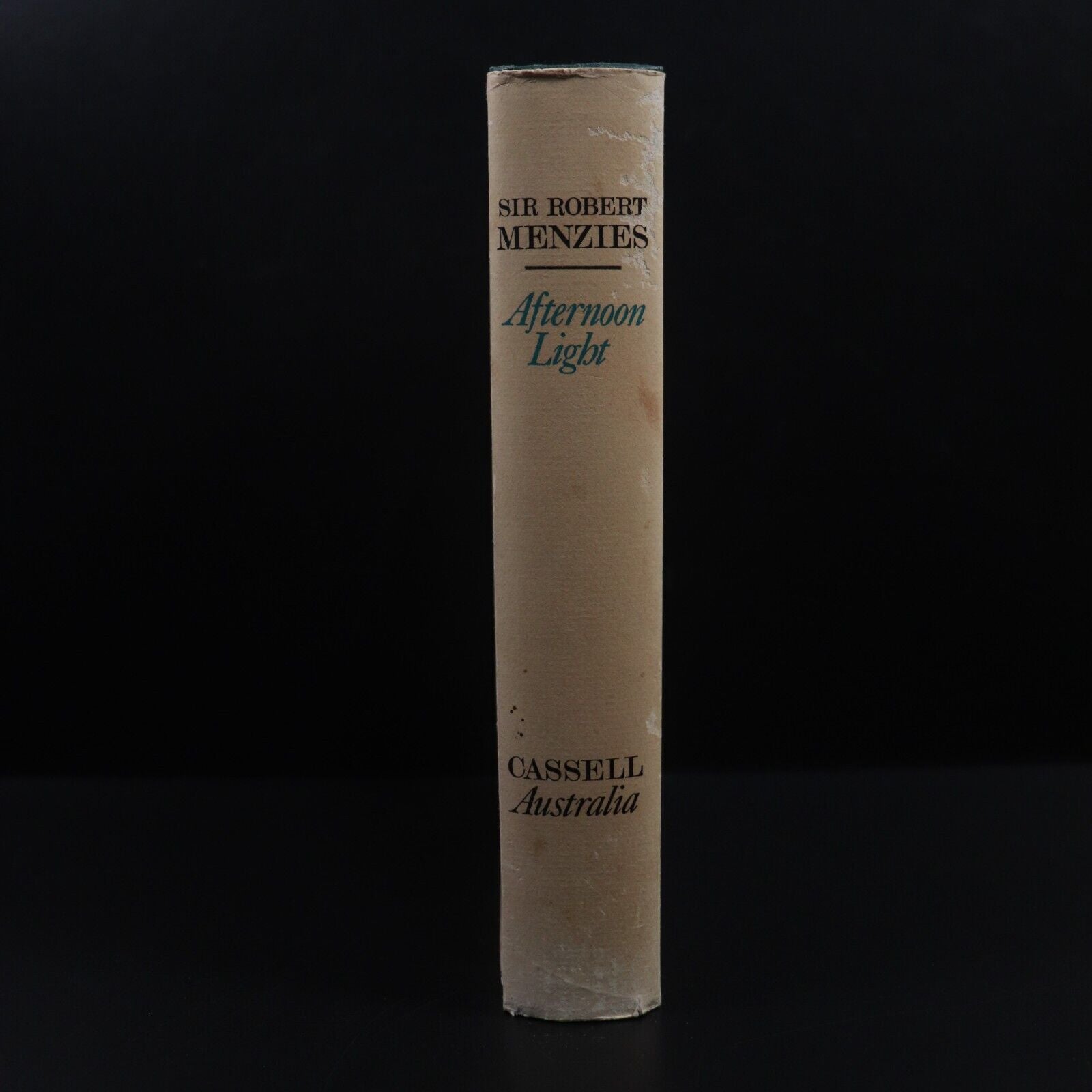 1967 Afternoon Light by Robert Gordon Menzies Australian History Book 1st Ed.