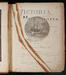 1888 Victoria & Its Metropolis Past Present Antiquarian Australian History Book-7