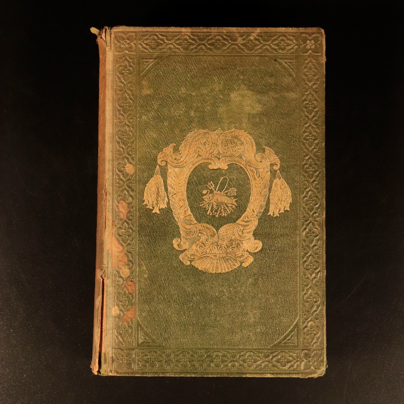 1848 The British Anglers Manual by TC Hofland Antique1st Edition Fishing Book