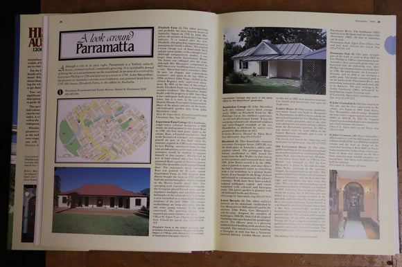 1984 Explore Historic Australia - 1200 Places/80 Maps 1st Edition Reference Book