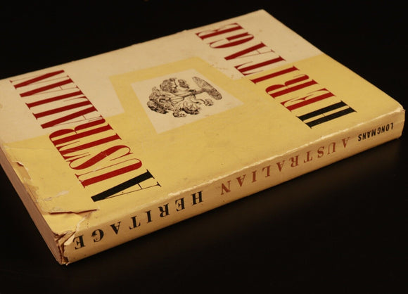 1949 Australian Heritage by CB Christesen Australian Literary History Book 1st