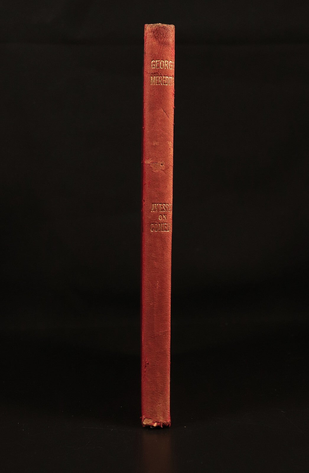 1910 An Essay On Comedy & Comic Spirit by George Meredith Antique Book