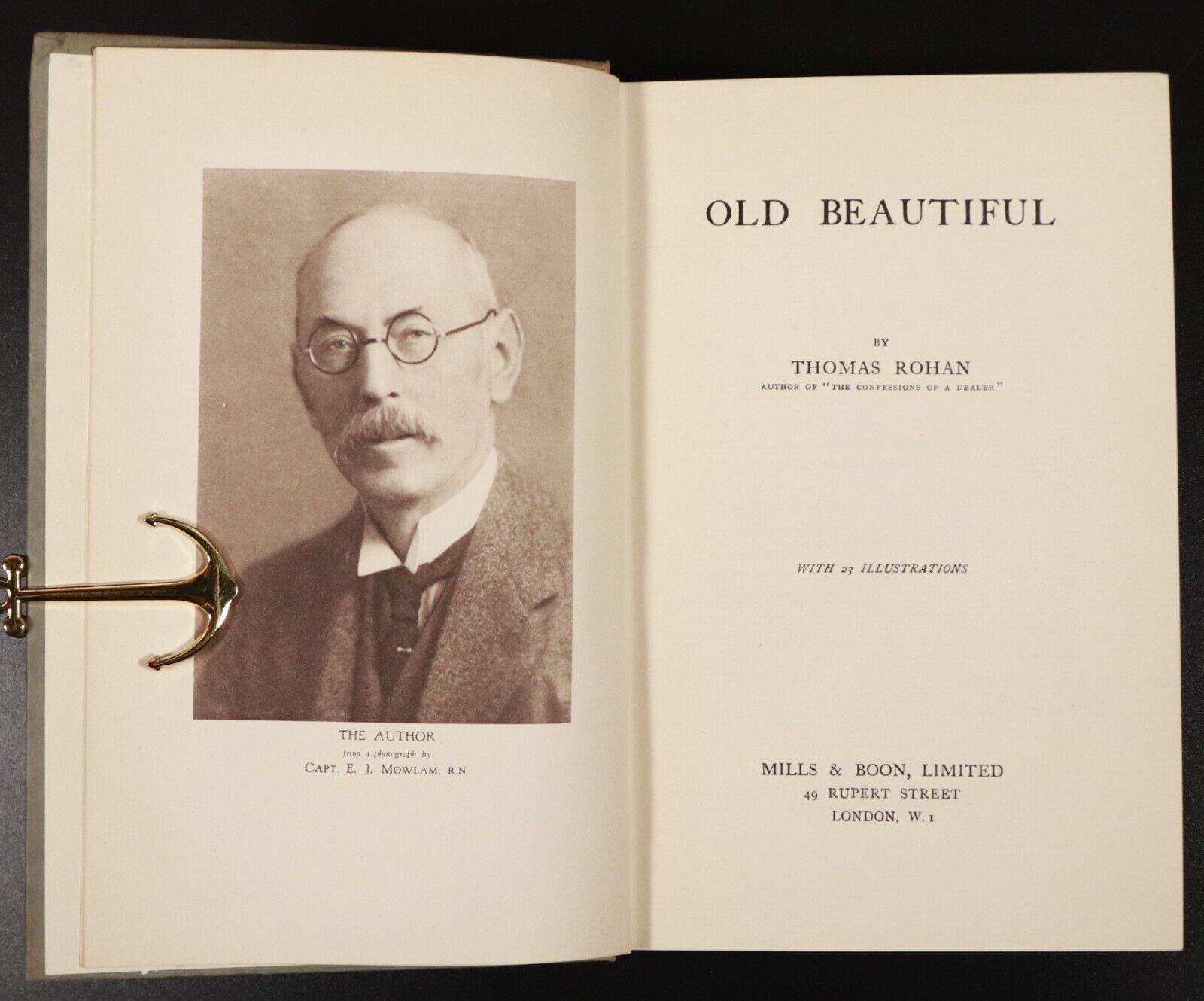 1926 Old Beautiful by Thomas Rohan Antique Dealers Reference History Book