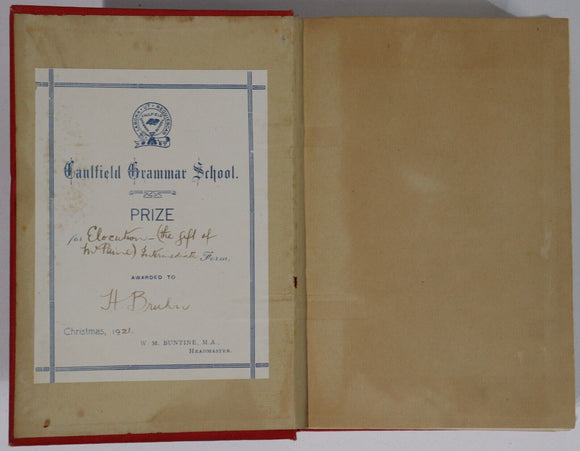 c1920 Chambers's Elocution Antique English Language British Reference Book