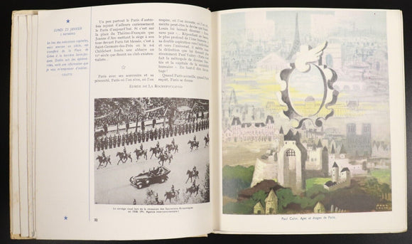 1949 Almanach De Paris AN 2000 by Gescofi Vintage French Culture & History Book