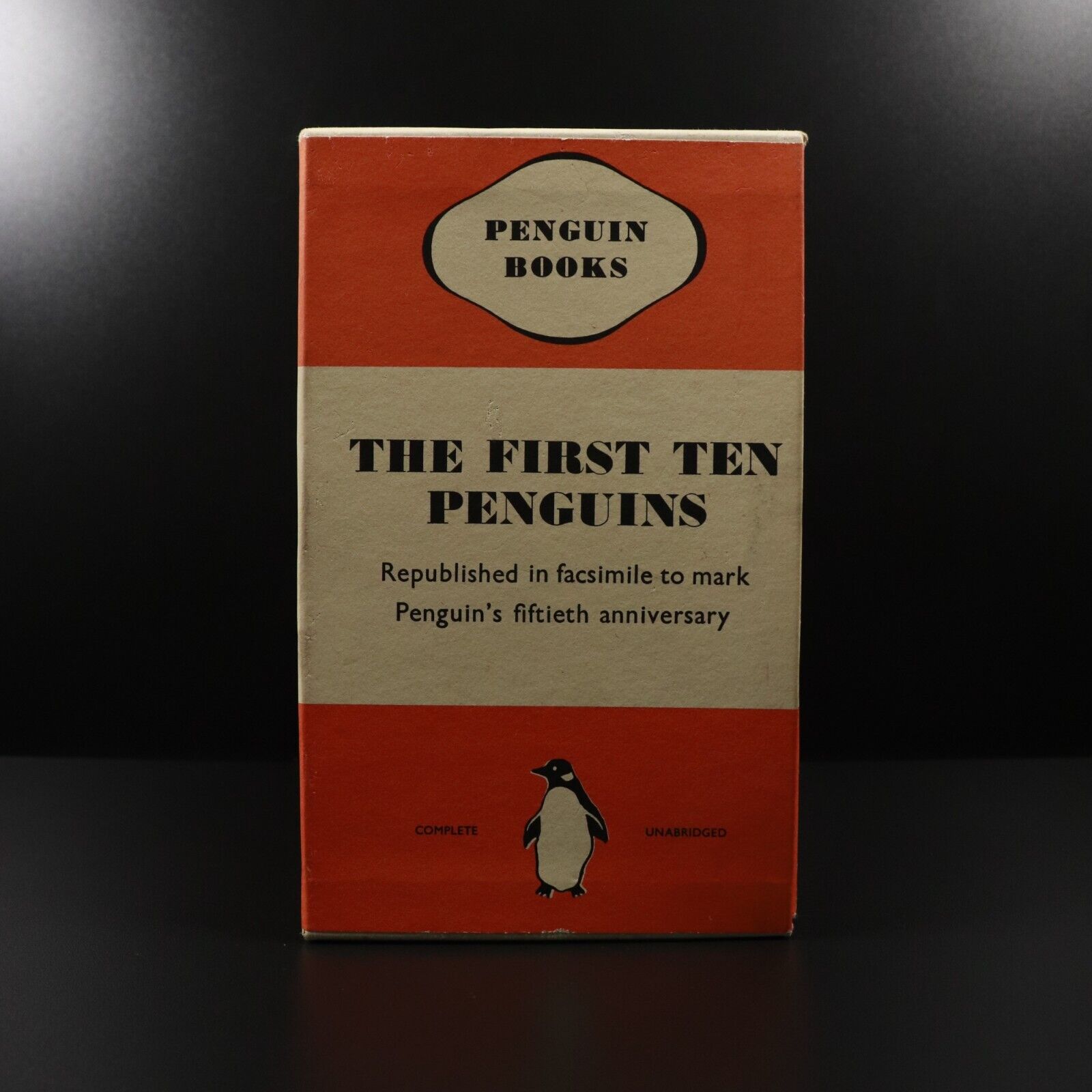 1985 The First Ten Penguins 50th Anniversary Box Set Paperback Books Fiction