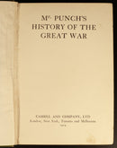 1919 Mr Punch's History Of The Great War WW1 Military History Book Provenance-6