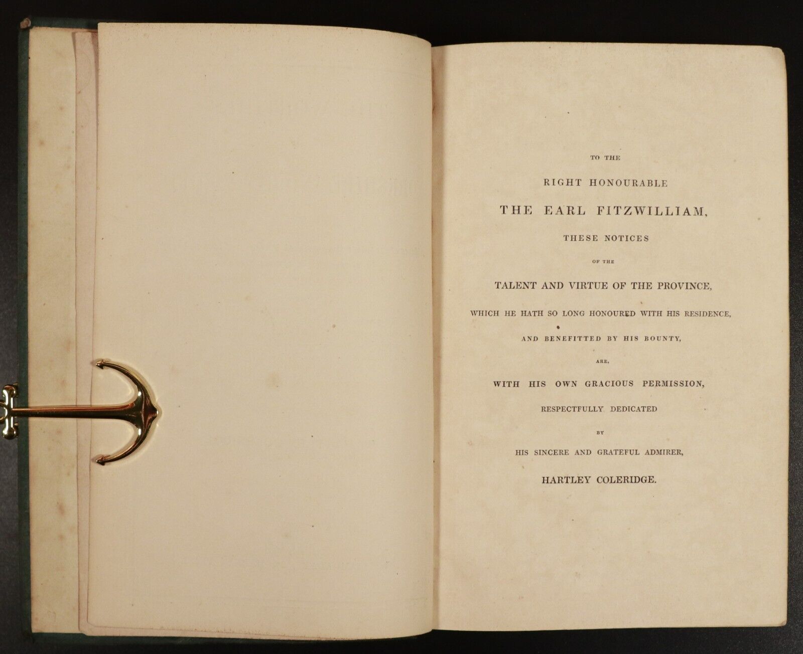 c1836 The Worthies Of Yorkshire & Lancashire Antiquarian British History Book