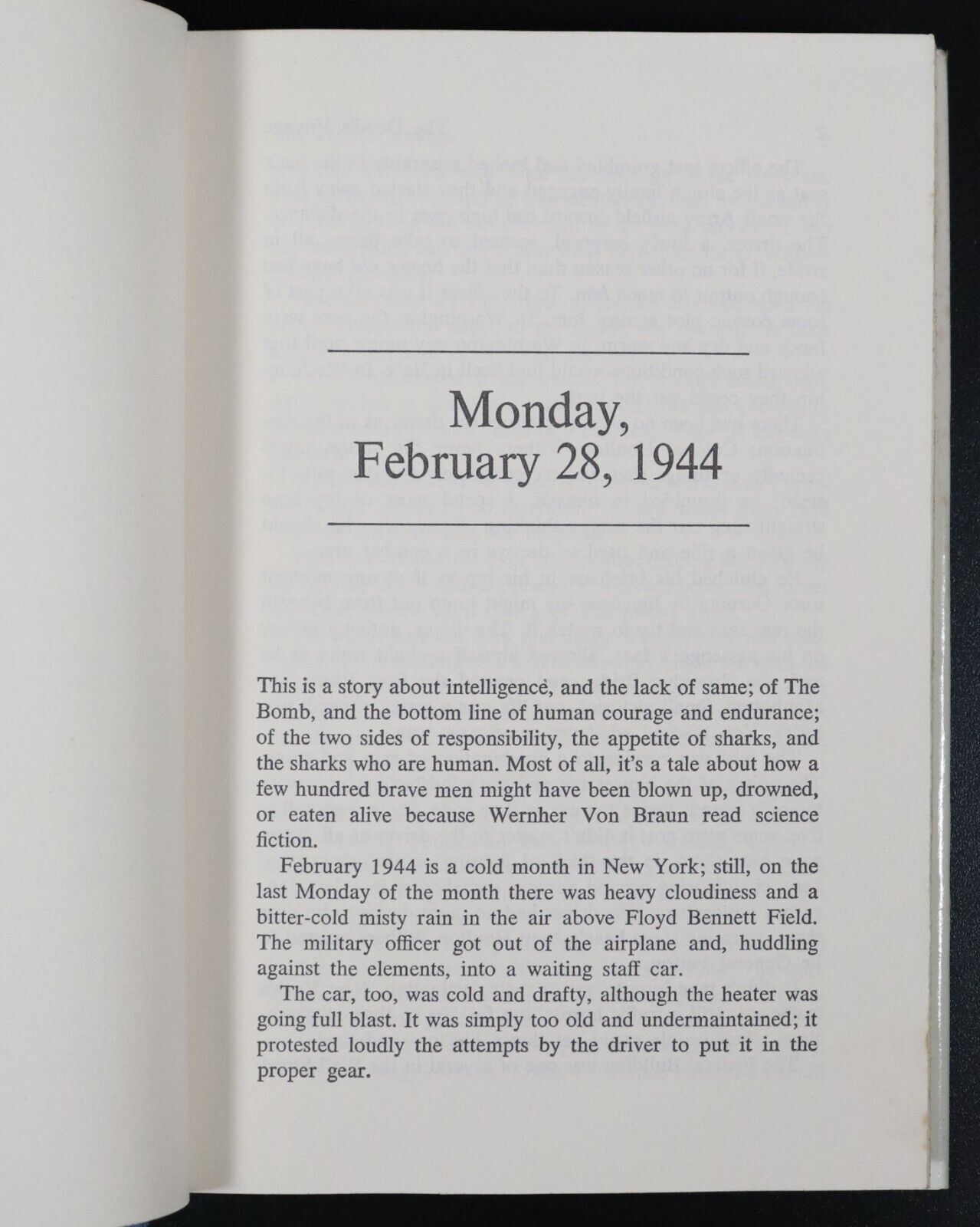 1981 The Devils Voyage by JL Chalker Vintage Military Fiction Book 1st Ed SIGNED