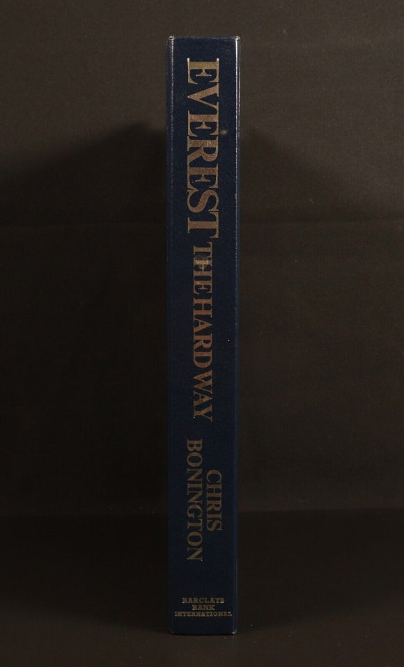 1976 Everest: The Hard Way by Chris Bonington Illustrated Mountaineering Book