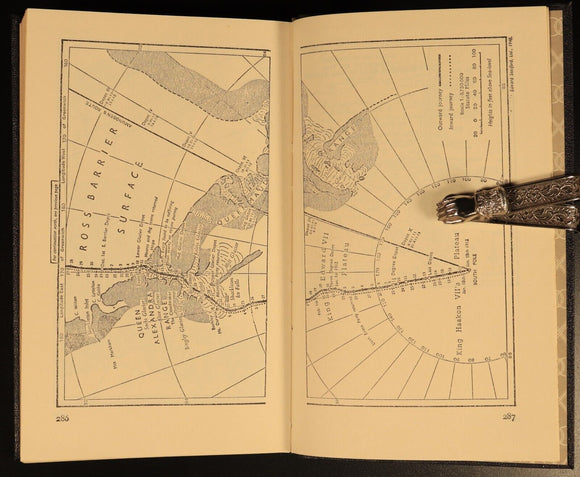 1966 South With Scott by Lord Mountevans Australian Antarctic Exploration Book