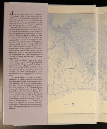 1990 ANZAC & Empire by J. Robertson Australian Military History Book Gallipoli - 0