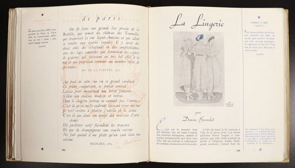 1949 Almanach De Paris AN 2000 by Gescofi Vintage French Culture & History Book