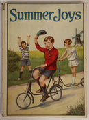 c1935 Summer Joys Antique British Illustrated Childrens Book-1