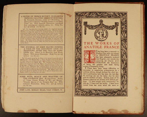 1909 Love Affairs Of Napoleon Antiquarian History Book John Lane The Bodley Head