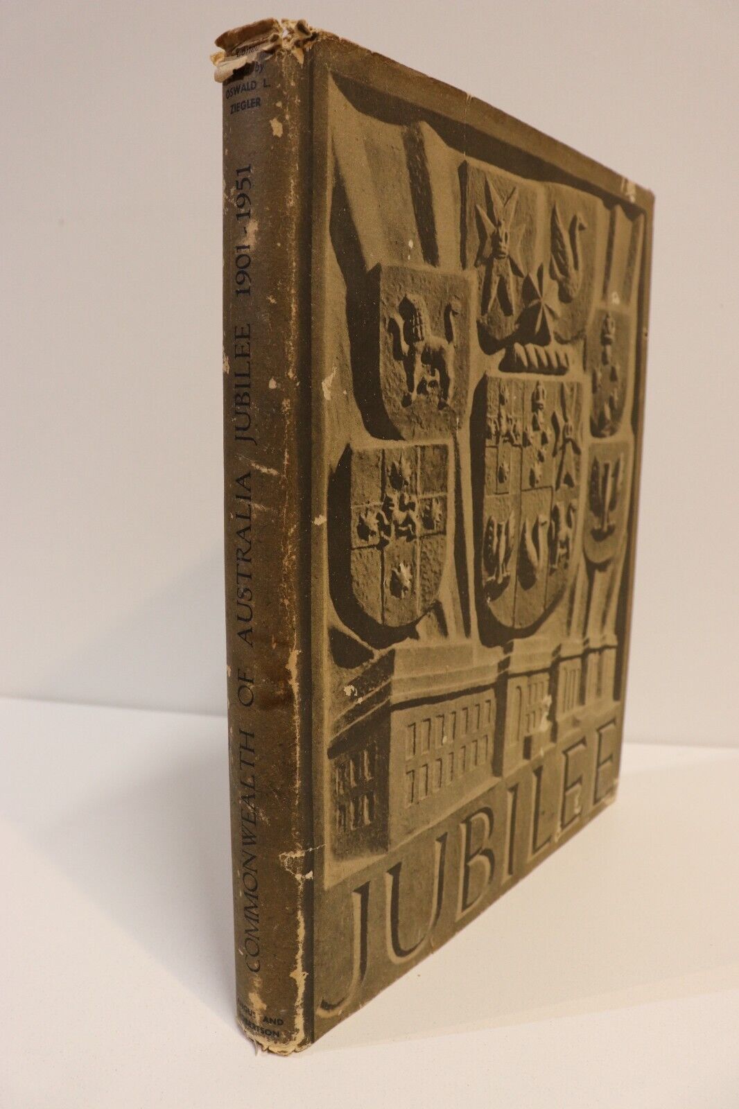 1951 Jubilee Of Commonwealth Of Australia Vintage Australian History Book