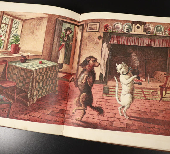 c1880 Aunt Louisa's Our Favourites Antique Children's Book Plates by Kronheim