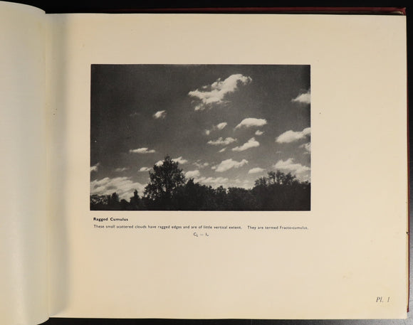1963 Cloud Types For Observers Vintage Australian Weather Reference Bo ...