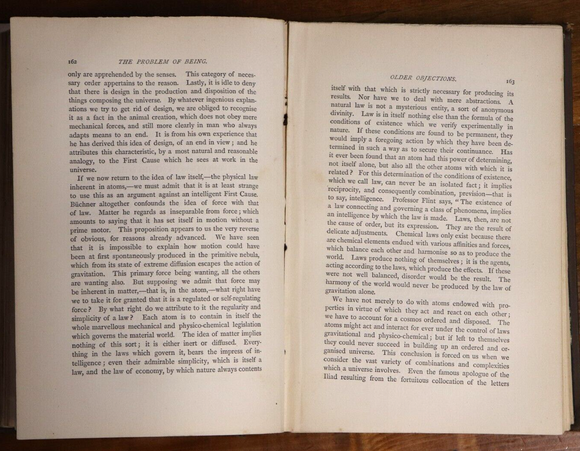 1883 A Study Of Origins by E De Pressense' 1st Edition Antique Theology Book