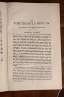 1899 The Fortnightly Review Vol LXV Antique British Societal History Book-6