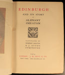 1904 Edinburgh & Its Story by Oliphant Smeaton Antique Scottish History Book-7