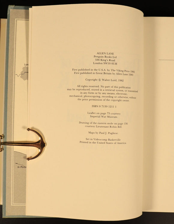 The Miracle Of Dunkirk by Walter Lord 1983 British Military History Book WW2