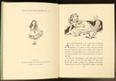 c1950's Alice In Wonderland by Lewis Carroll Antique Fiction Book Illustrated-5