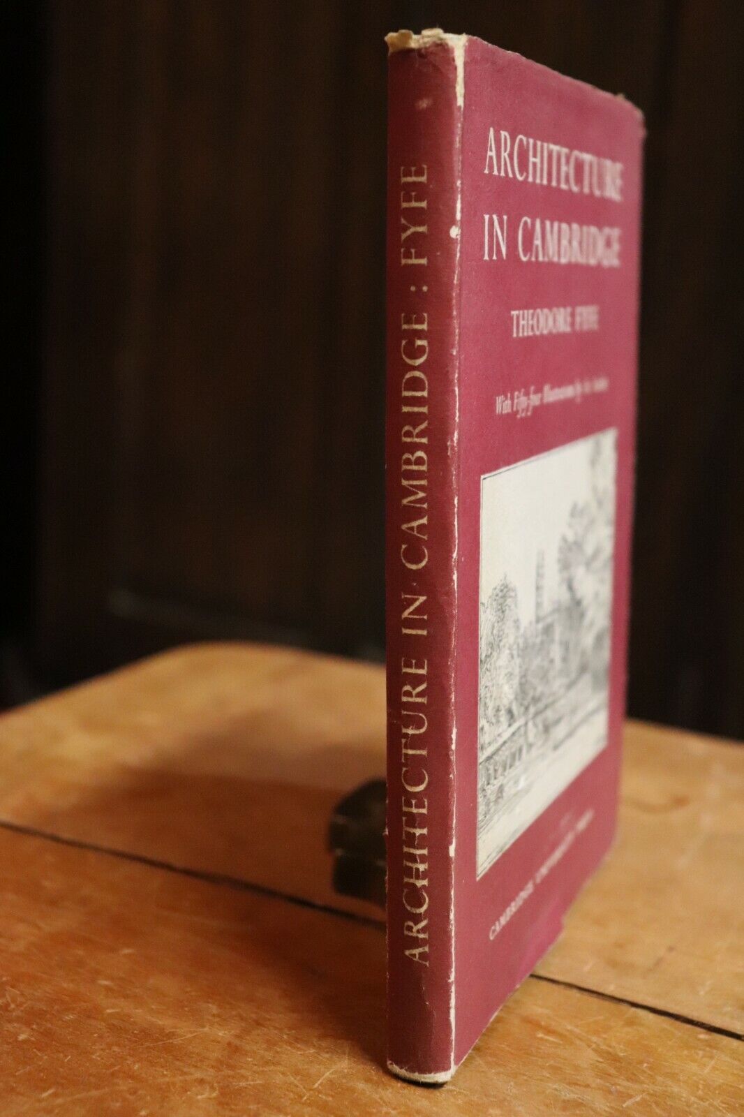 1942 Architecture In Cambridge: Theodore Fyfe Antique British Architecture Book