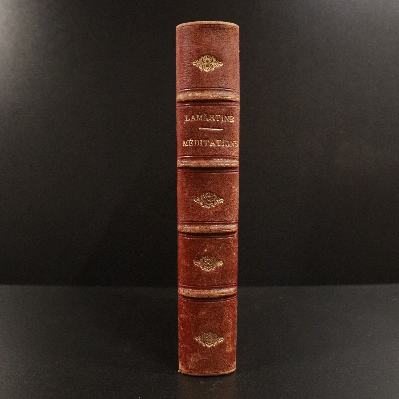 1853 Nouvelles Meditations Poetiques by M De Lamartine Antiquarian Book