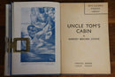c1945 Uncle Tom's Cabin by Harriet Beecher Stowe Antique Fiction Book Dustjacket-3