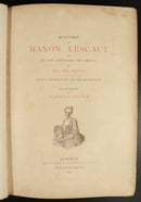 1890 History Of Manon Lescaut by The Abbe Prevost Antique Art & History Book-3
