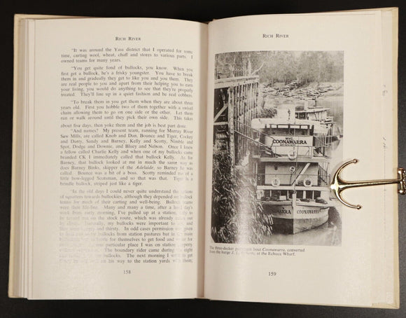 1970 Rich River by A. Morris - Murray River Australian Local History Book