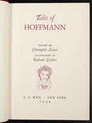 1946 Tales Of Hoffmann Antique German Romantic Literature Book Illustrated-2