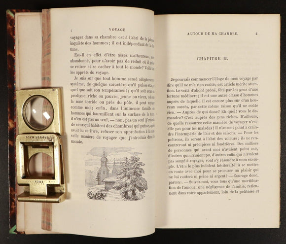 1870 Oeuvres Completes Du Conte Xavier De Maistre Antiquarian French Book