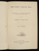1867 The Open Polar Sea by Dr I.I. Hayes Antiquarian North Pole Exploration Book-4