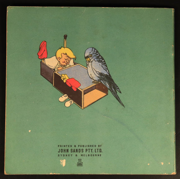 1946 Digit Dick & Tasmanian Devil Antique Australian Childrens Book 2nd Edition