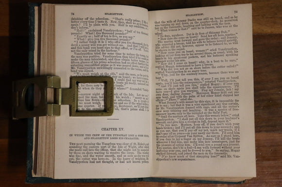 c1876 The Novels & Tales Of Captain Marryat Vol 4 Antique British Fiction Book