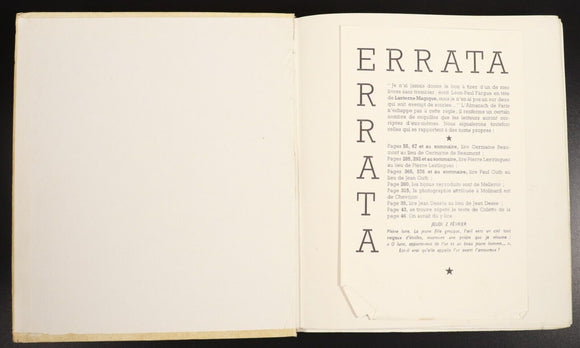 1949 Almanach De Paris AN 2000 by Gescofi Vintage French Culture & History Book
