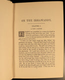 1912 On The Irrawaddy by G.A. Henty Antique Illustrated Military Fiction Book-8