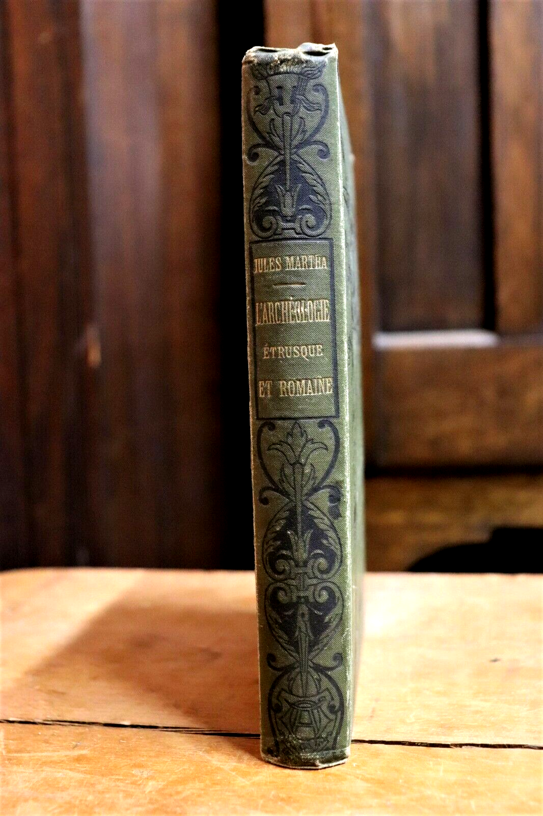 1884 Manuel d'Archéologie Etrusque et Romaine Antique Archeology History Book - 0