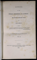 1825 2vol Public Buildings Of London Illustrated Antiquarian Architecture Books-8